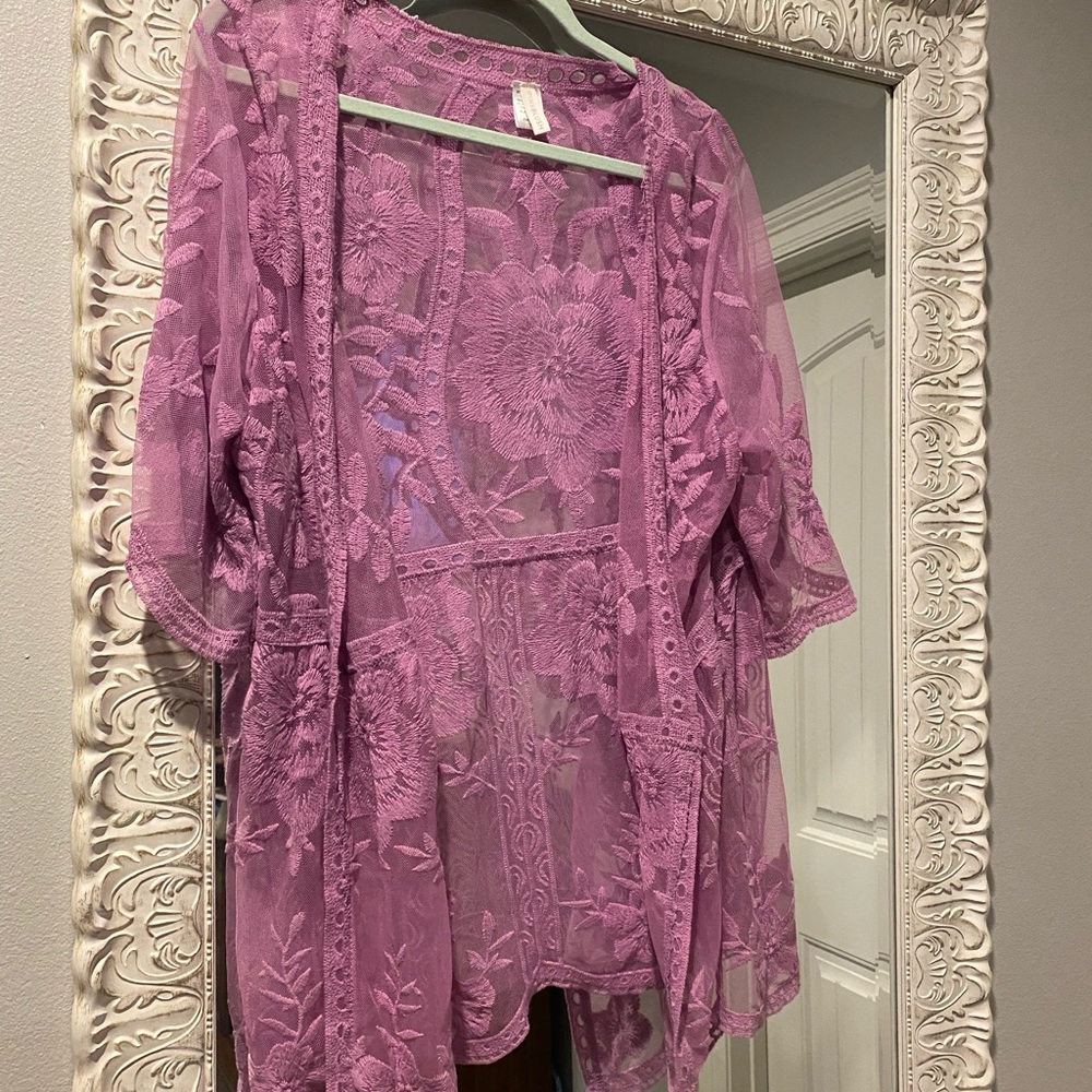 Lavender kimono